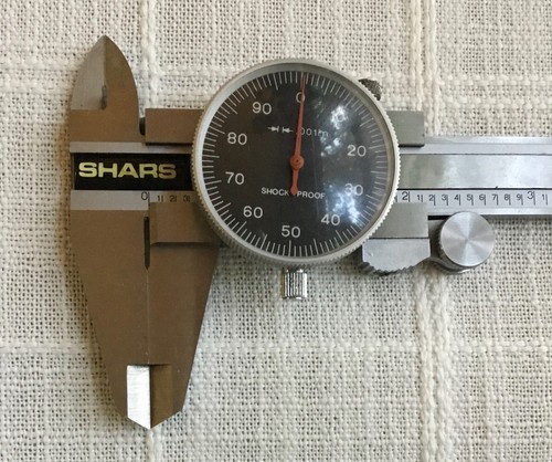 Shars dial caliper 001 - 6",