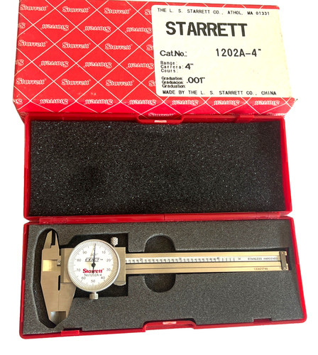 Starrett 1202 rare max - 1202-a, 4”